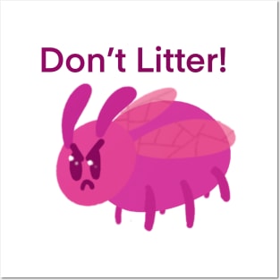 The Anti-Litter Bug Posters and Art